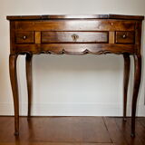 Poudreuse Louis XV en noyer