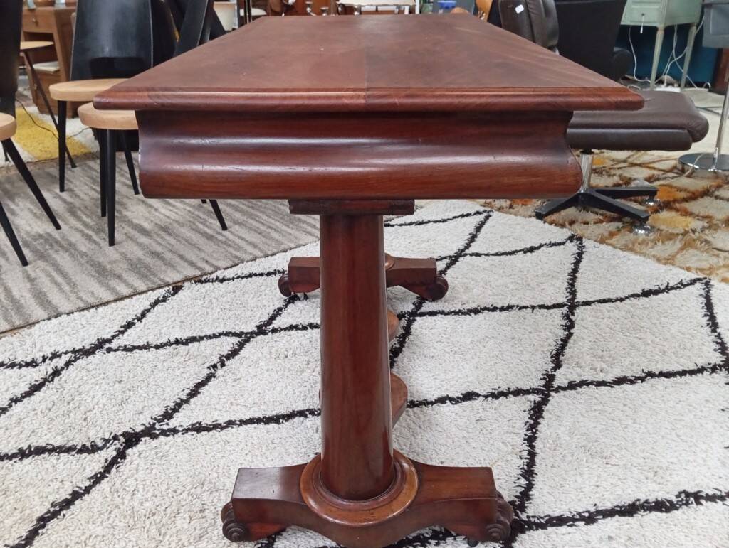 Regency mahogany console desk 19th century