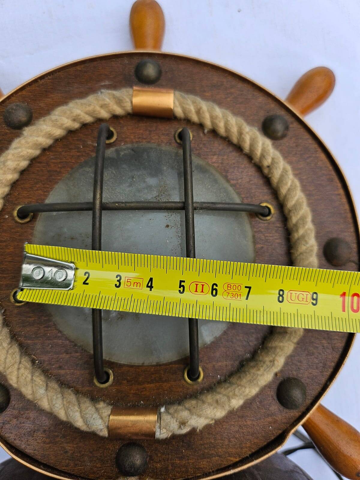 Vintage Boat Rudder Bar Lamp