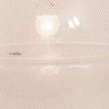 Harvey Guzzini Suspension Boule Op-Art Striped Postmodern by Meblo, 1970s