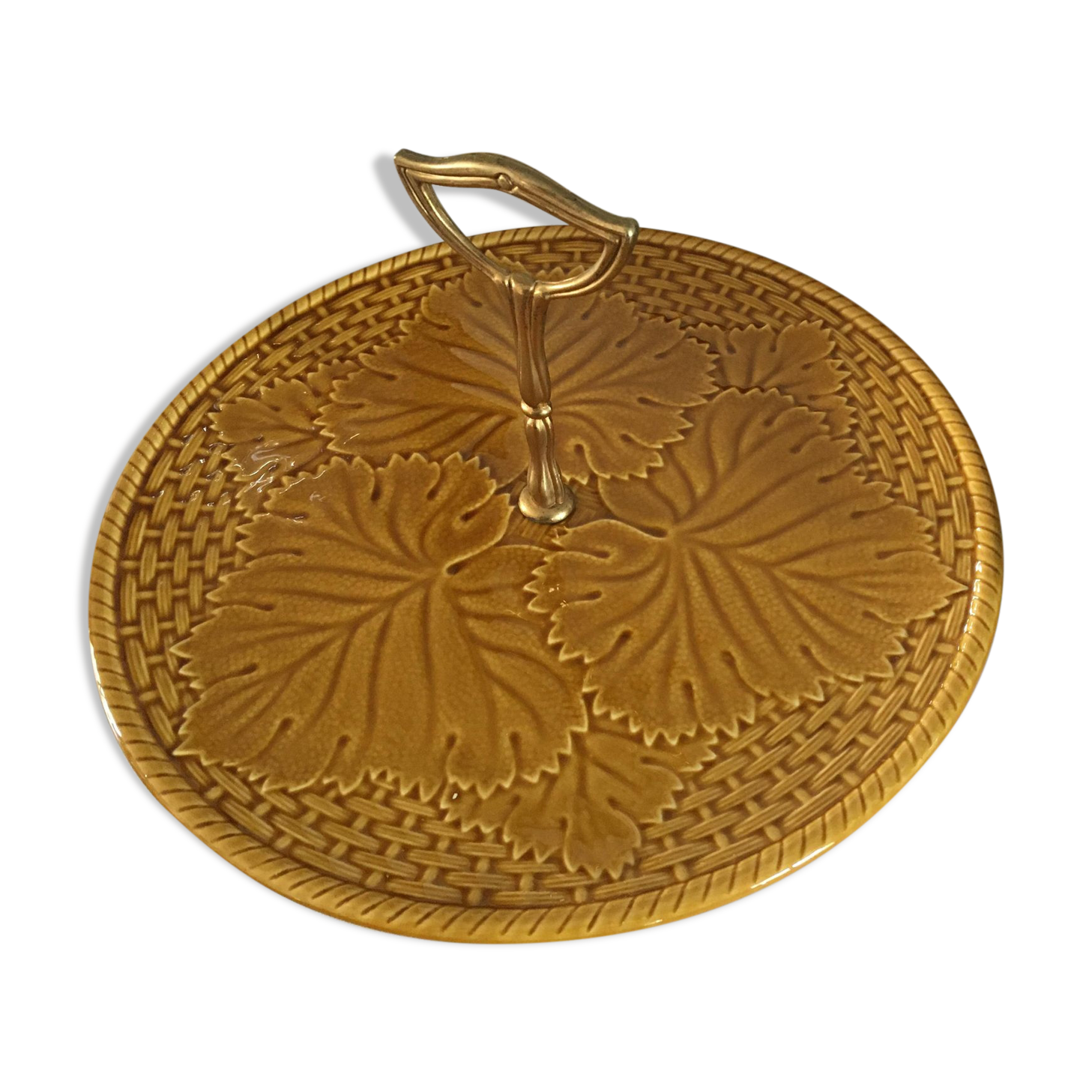 Gien vintage cheese platter