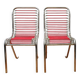 Paire de chaises vintages, Michel Duffet