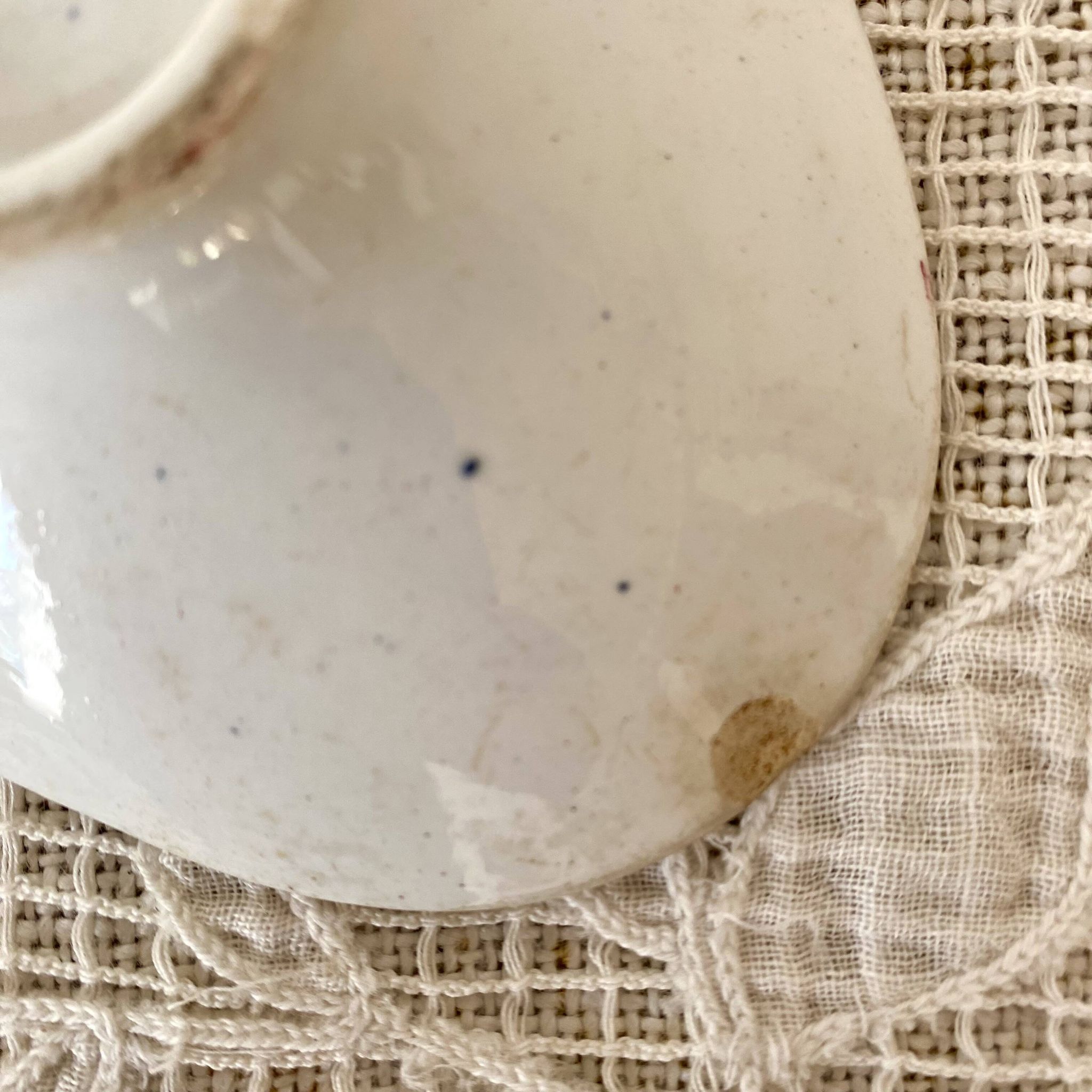 St Amand "Campanule" ironstone dish