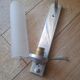 Art deco sand-glass wall light