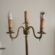 Vintage floor lamp antique standing lamp