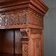 Small Walnut Library – Early 20th Century