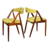 Pair of Model 31 Dining Chairs made of Afromosia by Kai Kristiansen