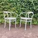 Ancienne paire de chaises italienne Salvatore Leone