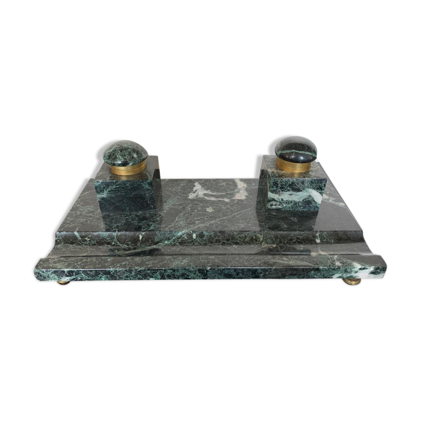 Marble inkwell