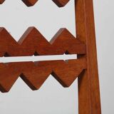 Solid oak chair, French craftsmanship from the 1950s.