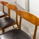 Lot de 6 chaises Farstrup 210 teck en hêtre 1965