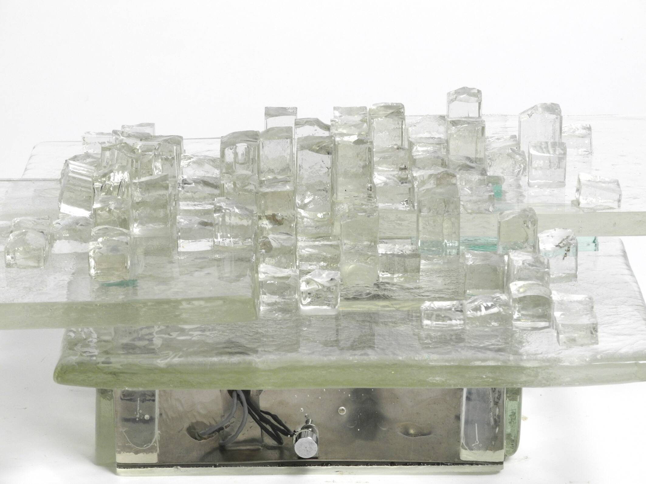 Wall lamp made of Murano glass by Albano Poli for Poliarte, Italy  1970s