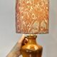 70s vintage orange lamp - wireless - suitable for outdoor use