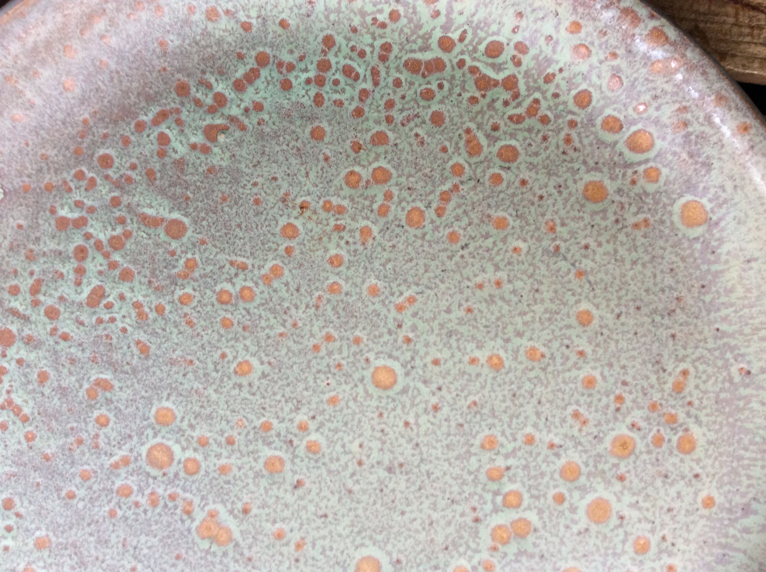 Set of 12 large and 11 small sandstone plates