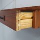 1960s teak shelf with drawer, Denmark