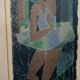 Fabian Lundqvist  (1913-1989), Swedish modern lithograph, 1958,  Framed