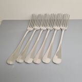 6 Christofle forks from 1880