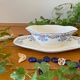 Antique Longwy earthenware sauceboat