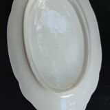 ravier - porcelain dish floral decoration and butterfly