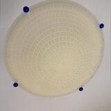 Large Murano Glass Flushmount Ceiling Light, 1980s