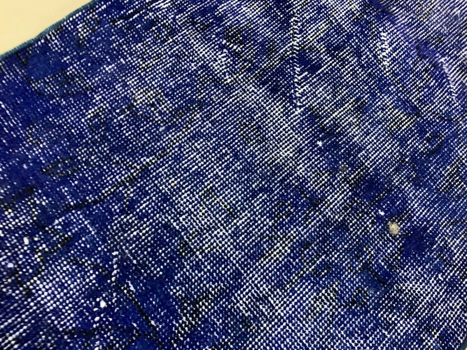 Tapis turc runner 150x56 cm laine vintage