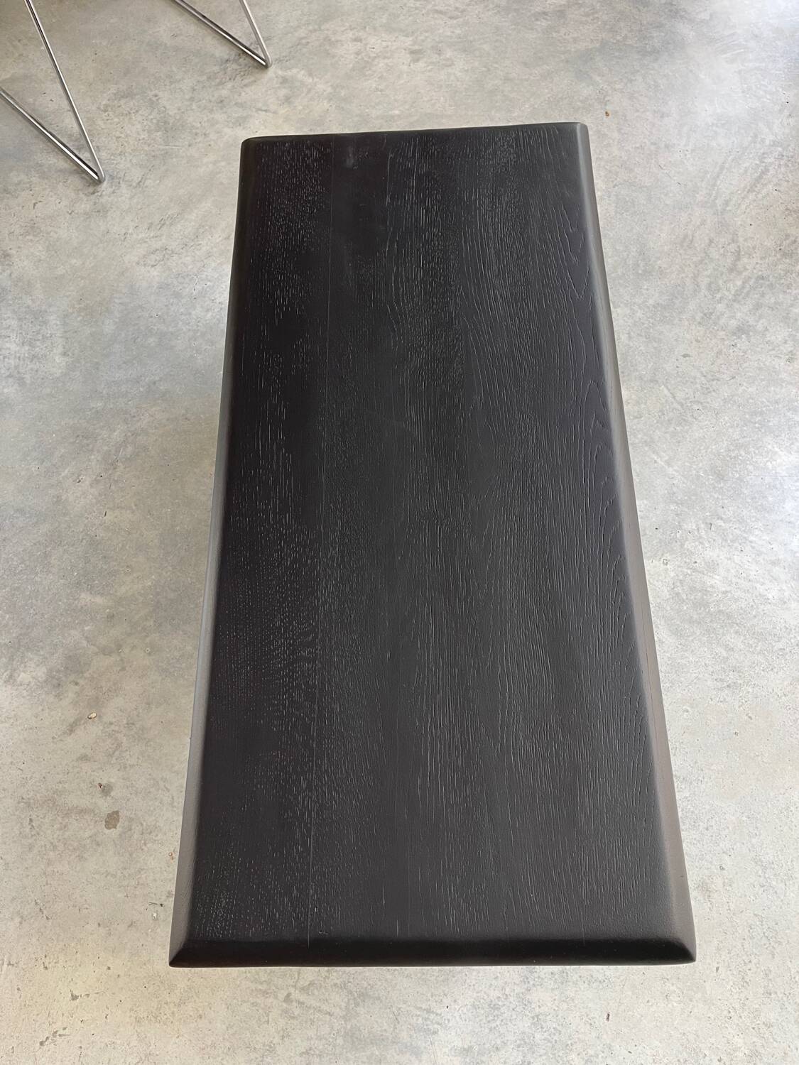 Solid oak coffee table