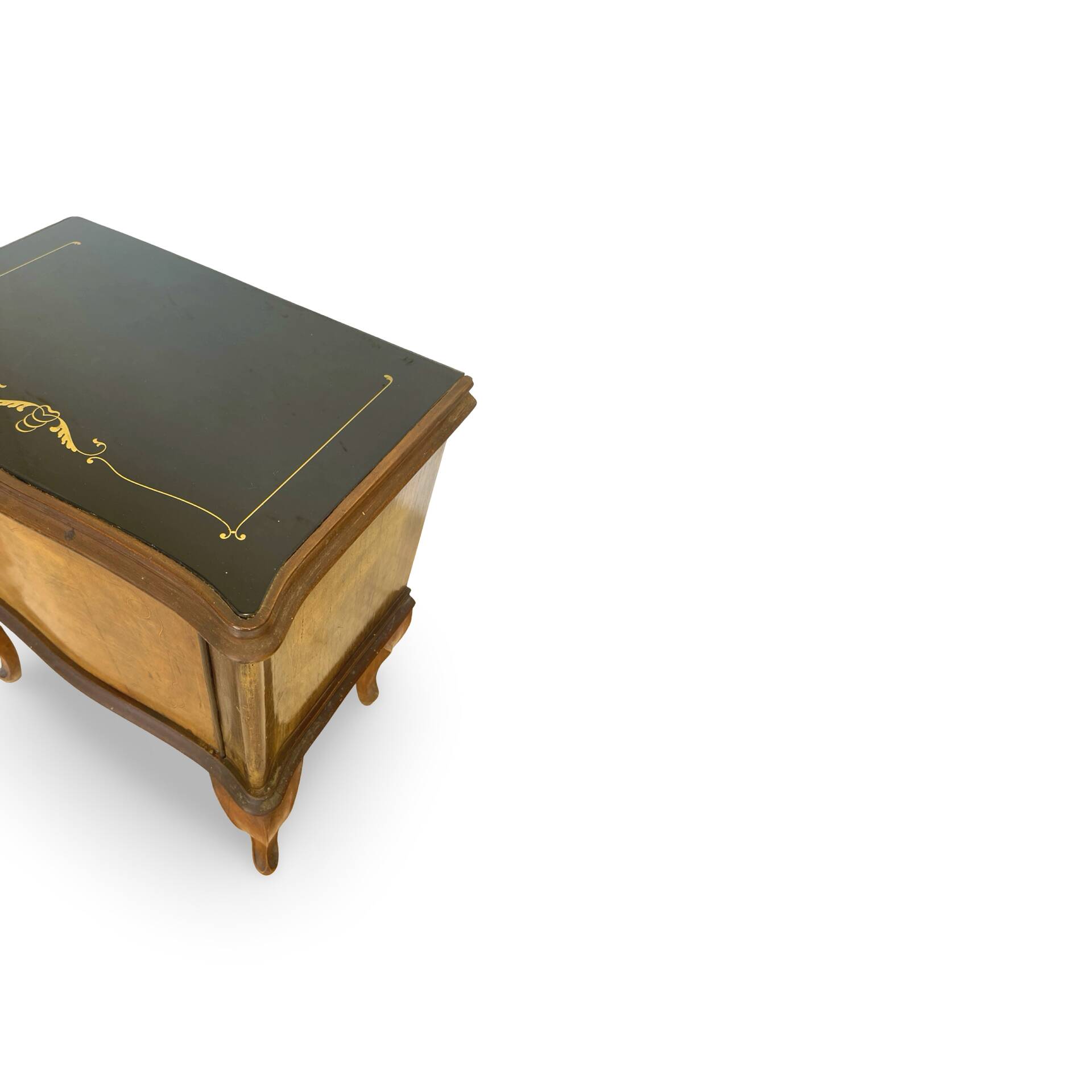 Tables de chevet/commodes Chippendale italiennes, années 1940/1950.