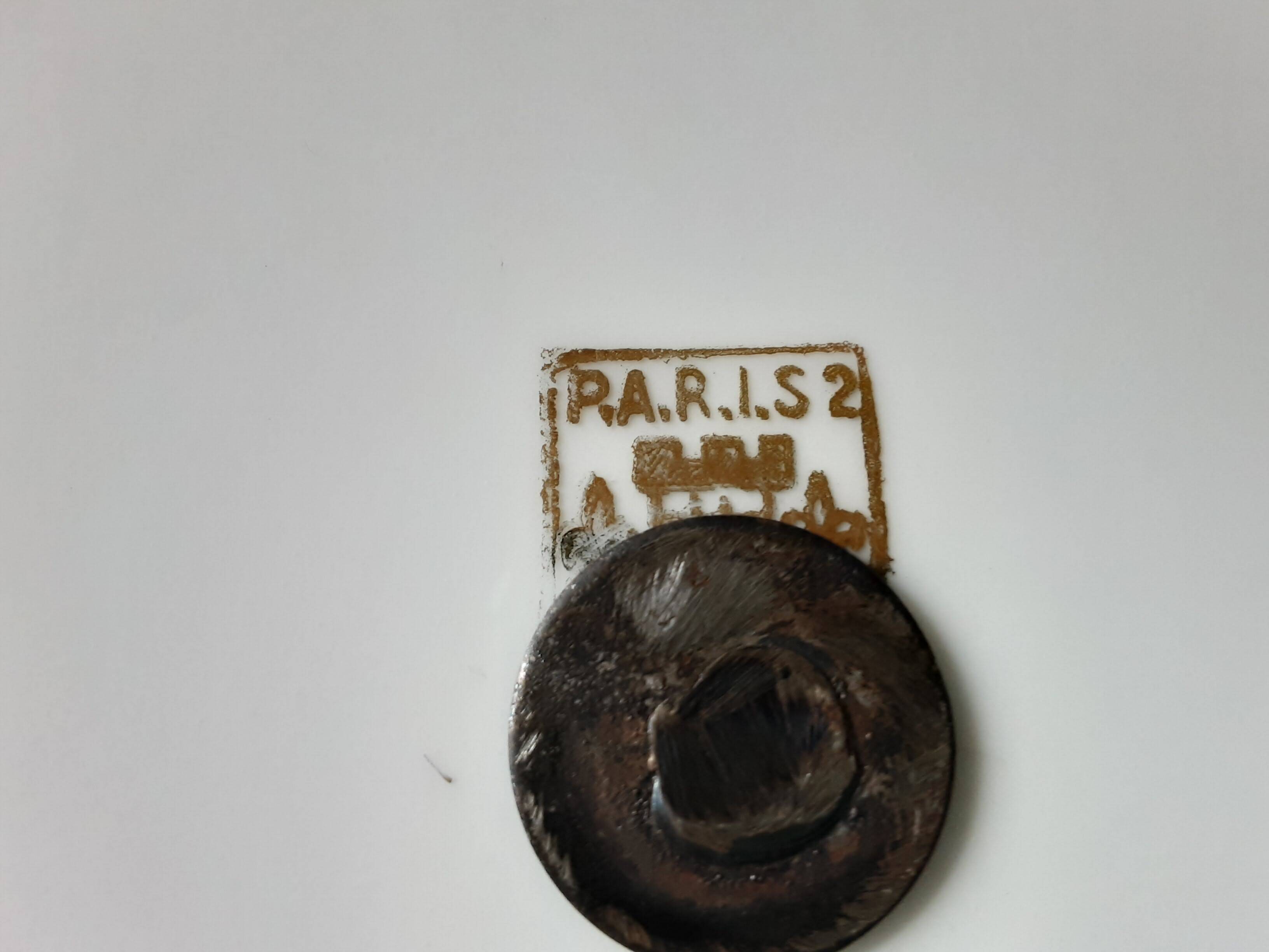 Paris porcelain 3-tier tray