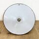 Industrial British Blue Enamel Factory Pendant Lamp, 1950s