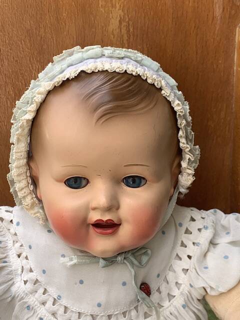 Raynal doll, baby, Marie Raphaëline circa 1952, collector