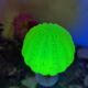 Art Deco lamp with uraline globe