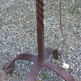 Lampadaire des années 50 en fer forgé
