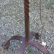 Lampadaire des années 50 en fer forgé
