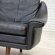 1960s, Danish design by Aage Christensen, 3-seater sofa, leather.