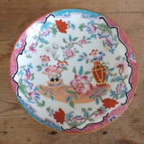3 different saucers in English porcelain Minton