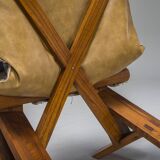 French S46 Dromadaire Chair by Pierre Chapo for Ebenisterie Seltz, 1970s