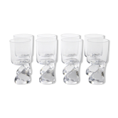 "Asimmetrico" glass set by Joe Colombo For Riedl