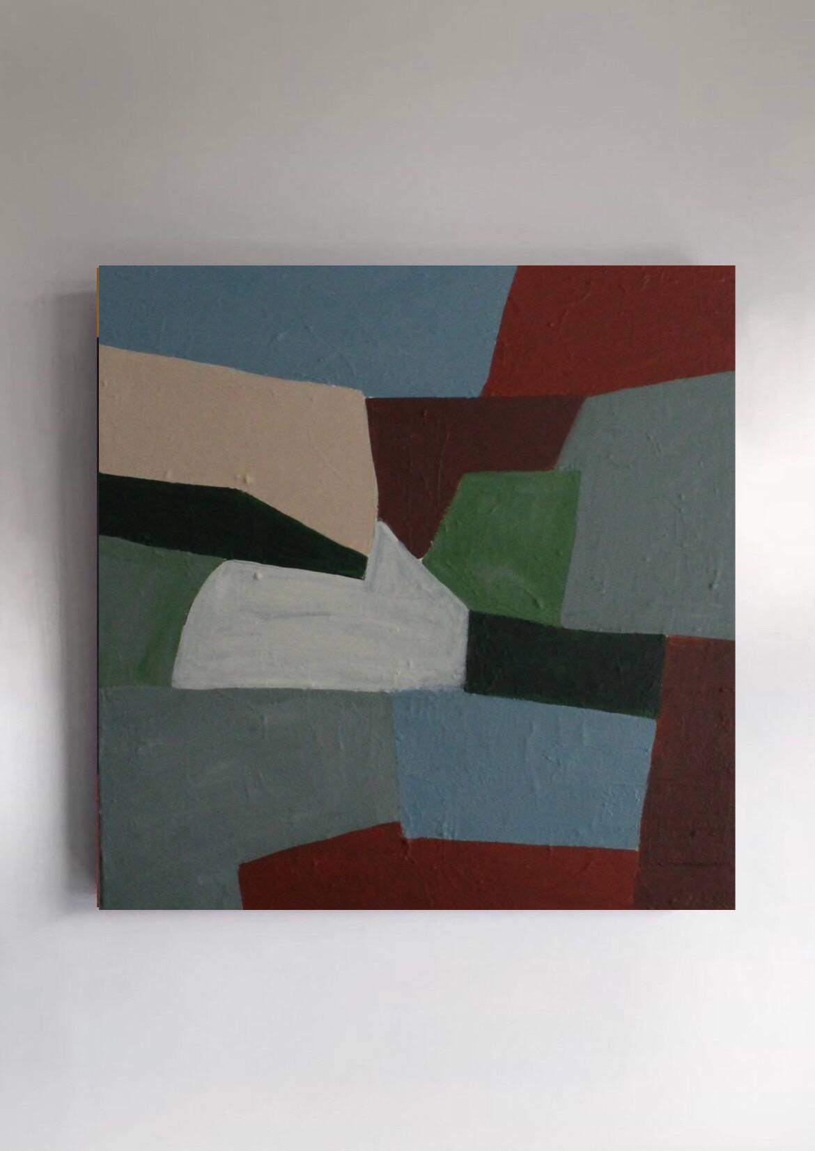 Canvas painting "Traces of Silence" by Bodasca