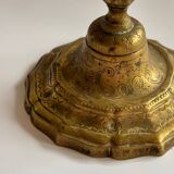 Louis XV period bronze candlestick, 18th century