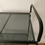Industrial perforated metal roulette table
