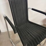 Lot de 8 chaises tubulaires, design d'Axel Bruchhäuser Tecta modèle D20 vintage
