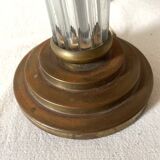 Art deco column lamp