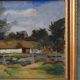 Gotthard Sandberg (1890-1961) , Swedish Oil Painting, Oil on Board, 1933, Framed