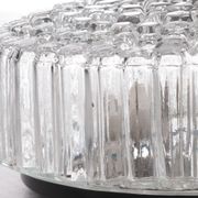 Glass Flush Mount or Sconce by Helena Tynell for Glashütte Limburg, 1960s