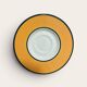 Vintage Pagnossin cup and saucer – Sun yellow on