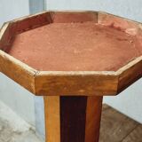 Art Deco side table plant table octagonal