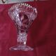 Vase en cristal taillé