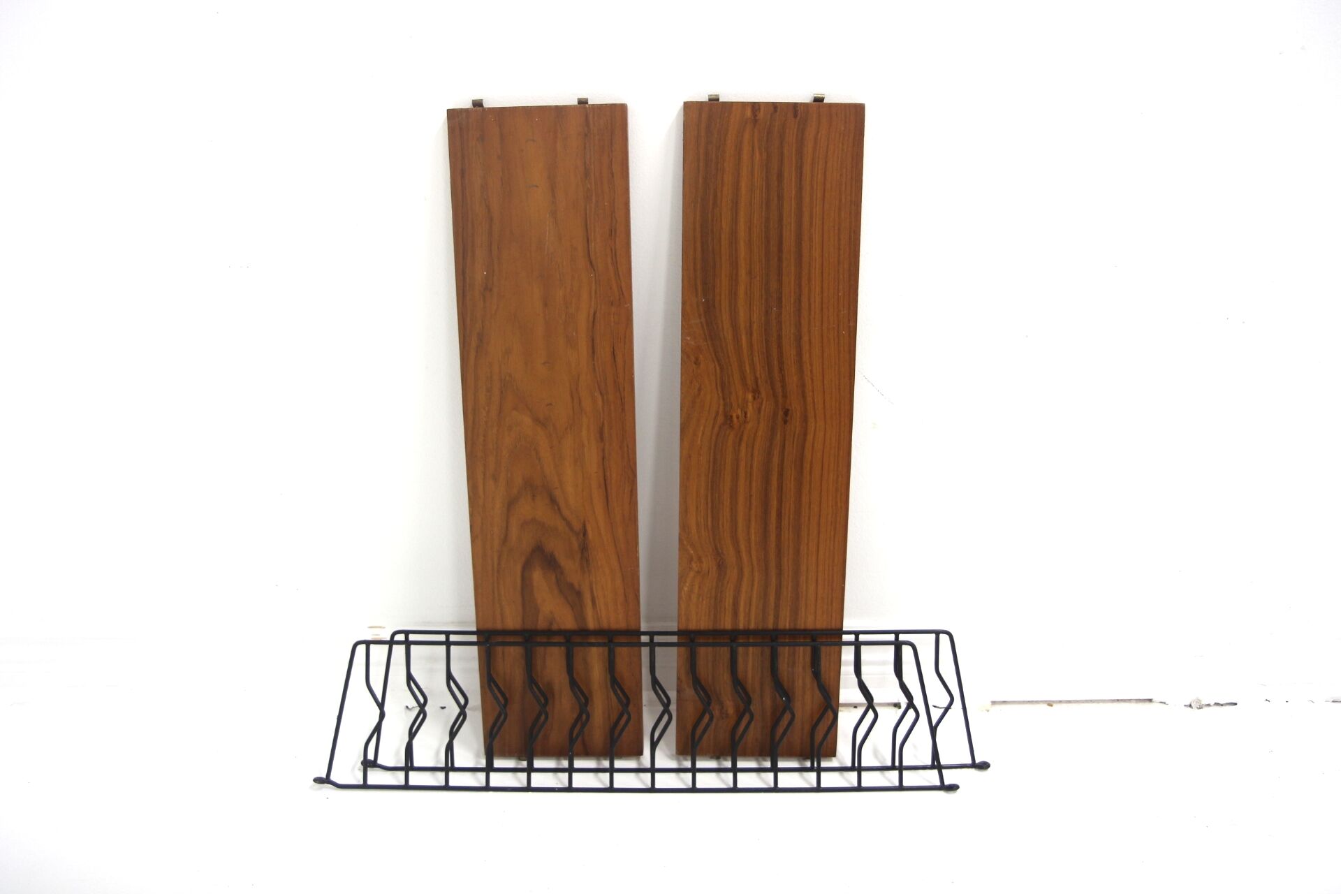 Scandinavian teak "String" shelves