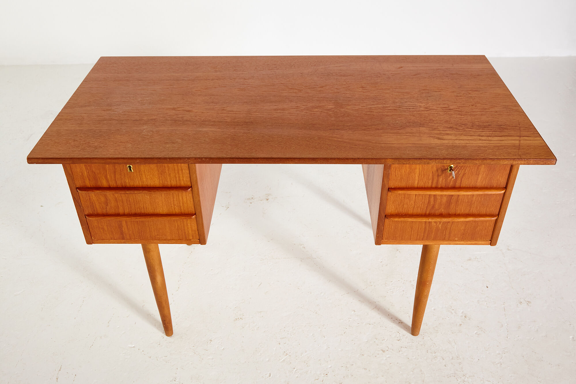 Teak writing desk