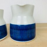 2 Koka ceramic jugs by Rörstrand Sweden, Scandinavian